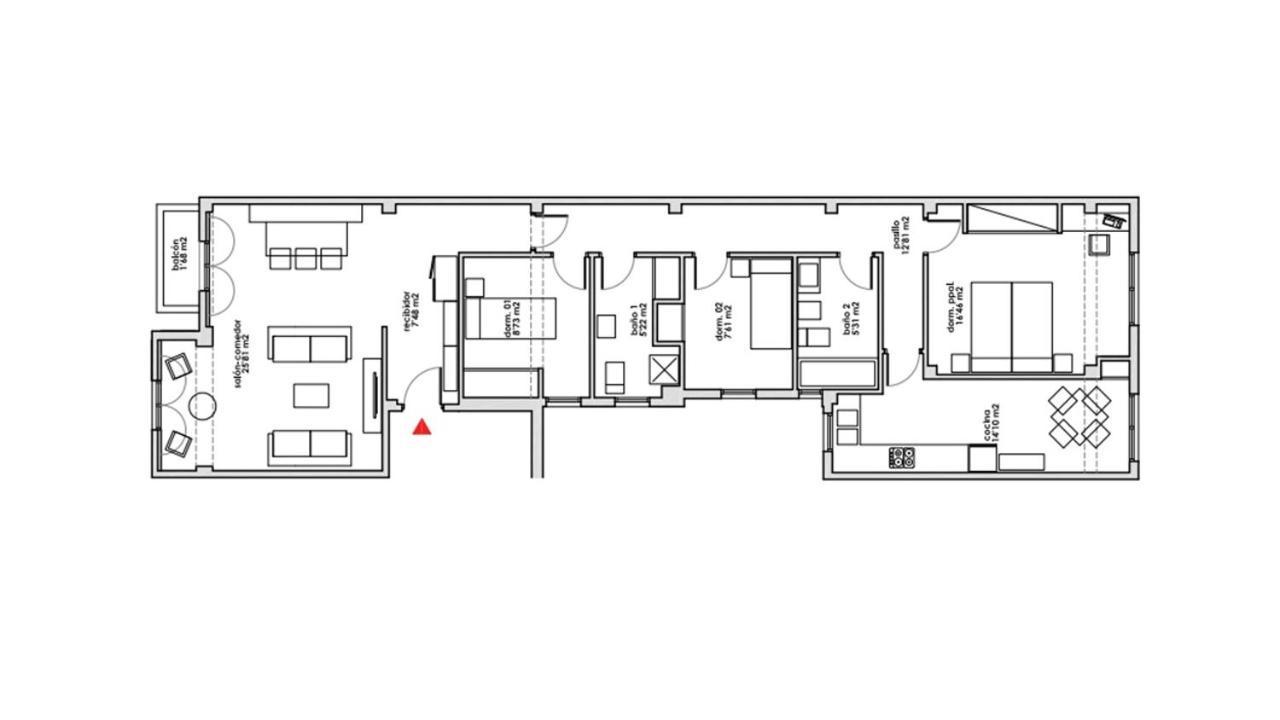 Apartment Near The Marina, 瓦伦西亚 外观 照片